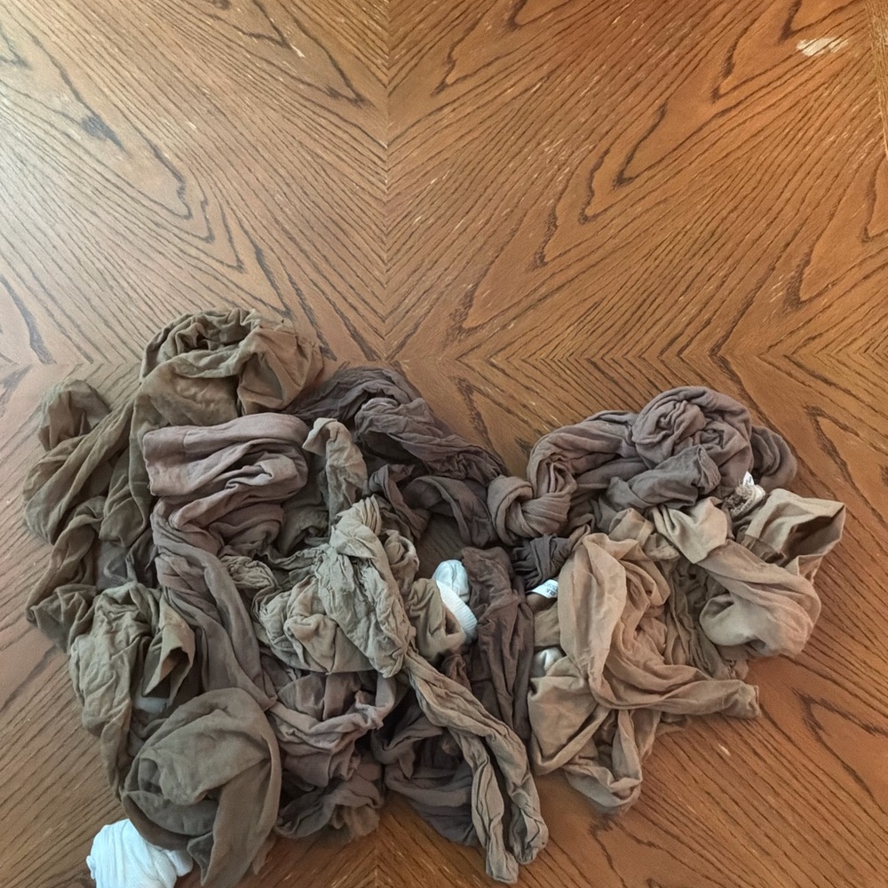 Lot of 12 nylons pantyhose and socks